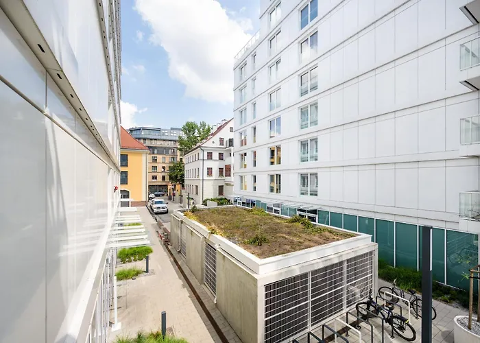 Elegant With Balcony By The Oder River In By Renters Prestige 아파트 브로츠와프