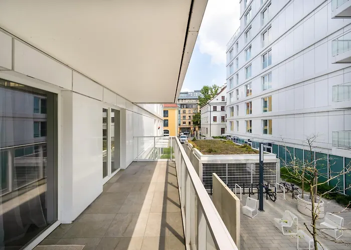 아파트 Elegant With Balcony By The Oder River In By Renters Prestige 브로츠와프