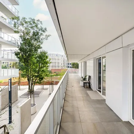 Elegant With Balcony By The Oder River In By Renters Prestige * Wrocław