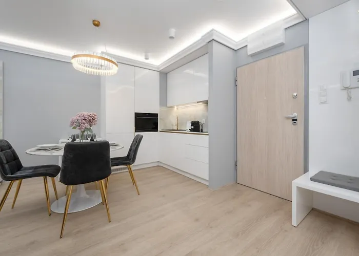 Elegant With Balcony By The Oder River In By Renters Prestige Apartament *