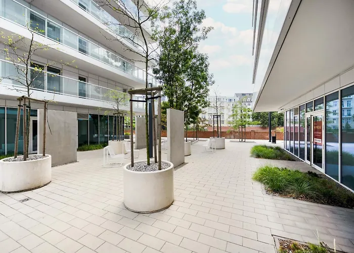 Elegant With Balcony By The Oder River In By Renters Prestige